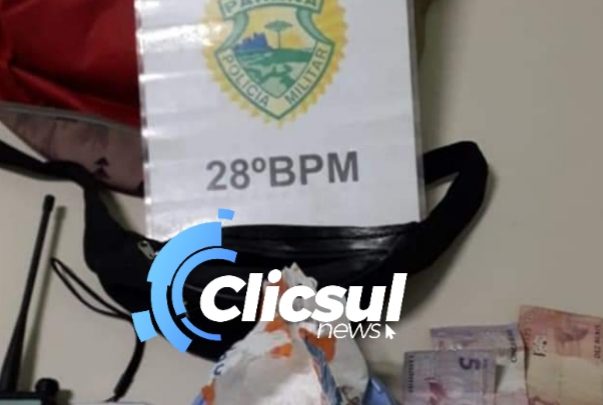 PM DE RIO NEGRO DESMANTELA PONTO DE TRÁFICO DE DROGAS.