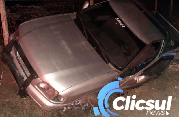 PM de Antônio Olinto atende acidente de trânsito e encaminha condutor embriagado para Delegacia