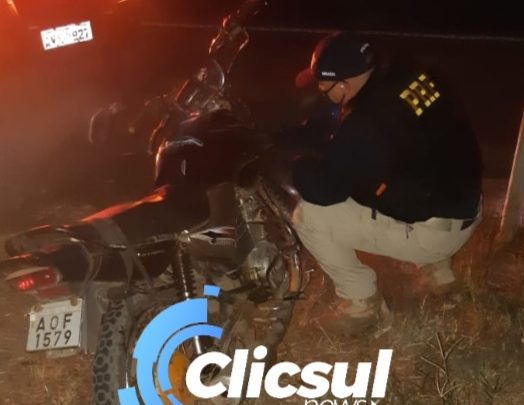 (BR 476) Motocicleta colide na traseira de veículo