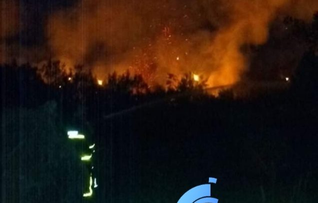 Corpo de Bombeiros de São Mateus do Sul previnem residências em combate a incendio