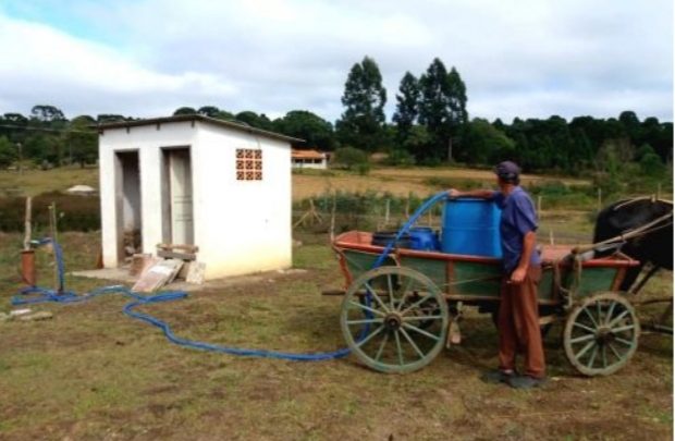 Defesa Civil Municipal realiza instalação de bomba em poço artesiano no interior de São João do Triunfo