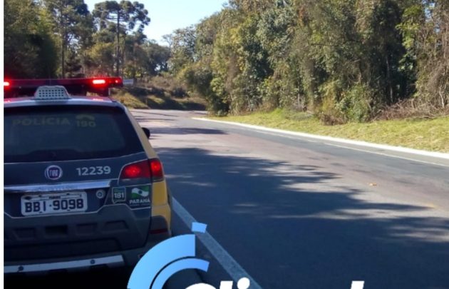 Polícia Militar de Antônio Olinto salva jovem que tentou cometer suicídio na BR 476.