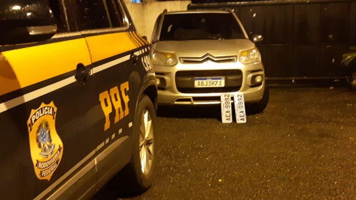 PRF apreende 423 quilos de maconha em Palmeira (PR)