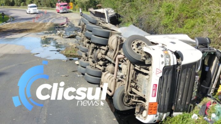 GRAVE ACIDENTE NA BR 476 TIRA A VIDA DE MOTORISTA