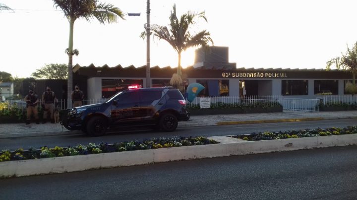 Policia Civil e Policia Militar realizam ação conjunta em São Mateus do Sul