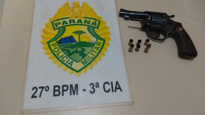 Menor é apreendido pela PM após efetuar disparos de arma de fogo contra homem na Vila Bom Jesus