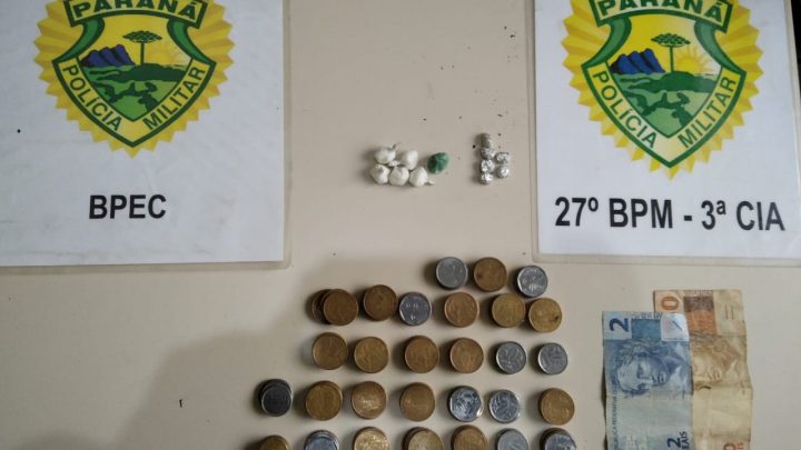 Policia Militar desmonta ponto conhecido das equipes por  tráfico de drogas em São Mateus do Sul