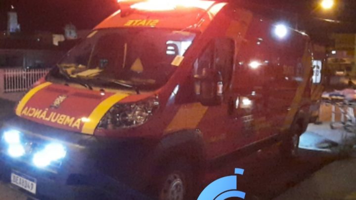 Bombeiros socorrem homem caido na vila Prohmann