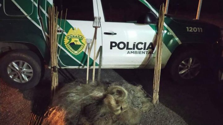 Policia Ambiental apreende 780 metros de redes em São João do Triunfo