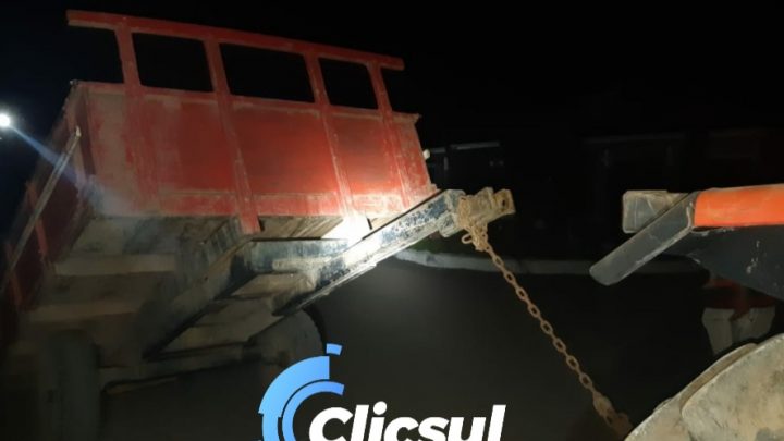 Motorista fica ferido após acidente na Br 476