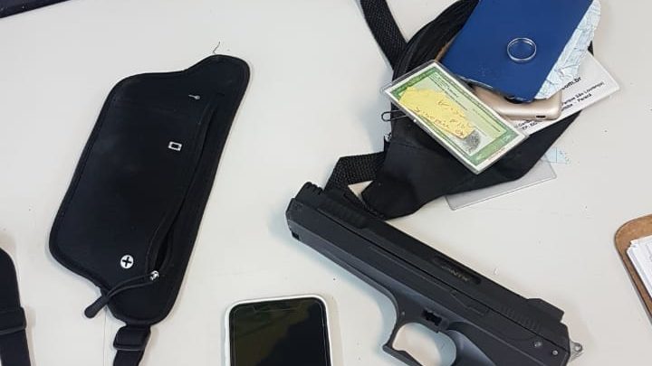 Policial de folga natural de São Mateus flagra assalto em Curitiba  prende autor e recupera  pertences e moto furtada