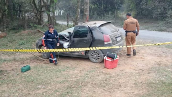 Motorista morre em acidente na estrada de chão da Vila Palmira em São João do Triunfo