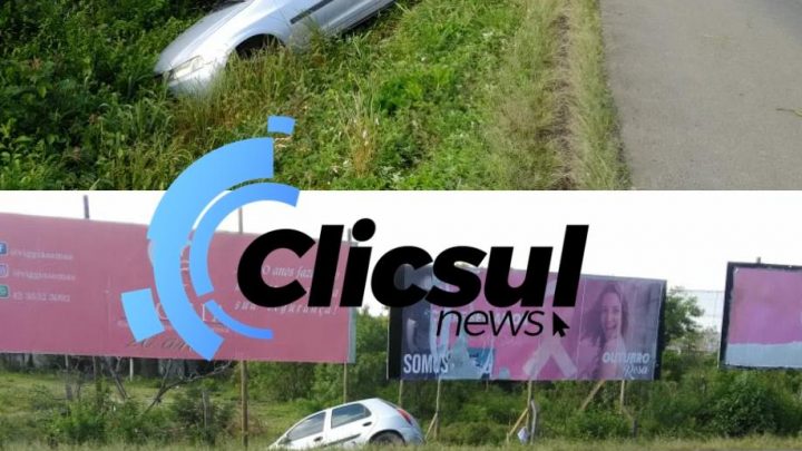 Bombeiros e PM atendem acidente de trânsito próximo ao trevo da Petrobras em São Mateus