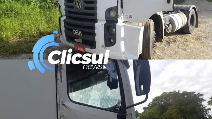 Carreta roubada em São Mateus do Sul é recuperada em Almirante Tamandaré. O cavalo foi abandonado na BR 476 Agua Azul