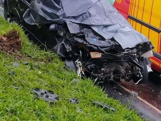 Grave acidente na BR 277 em Palmeira deixa dois óbitos e quatro feridos