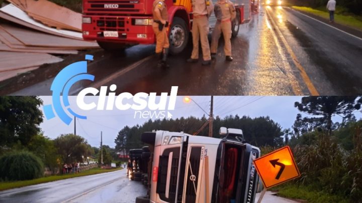 Rapaz é preso pela PRE durante tombamento na PR 151