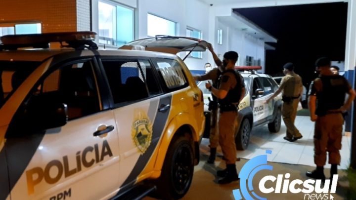 Homem agride mulher leva a mesma até  o P.A e é preso pela PM