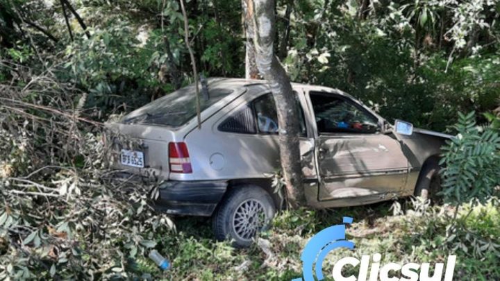 Bombeiros e PRF atendem acidente próximo a entrada da Incepa em São Mateus do Sul