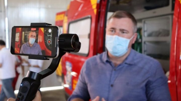 Corpo de Bombeiros de Irati tem nova ambulância destinada pelo deputado Bacil