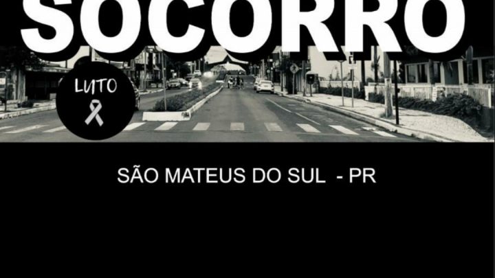 Em São Mateus do Sul esta rolando um banner de convocação para minisfestação contra do decreto Estadual de fechamento do comercio