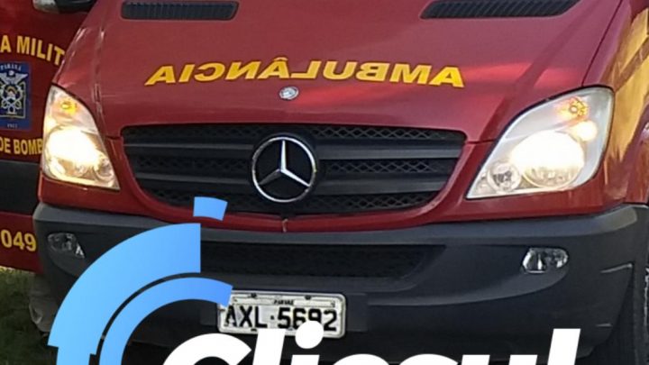 Bombeiros e PM atendem acidente envolvendo moto e carro na Vila Prohmam