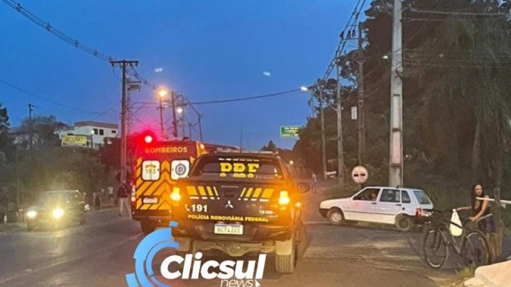 Duas quedas de bicicleta são atendidas pelo corpo de bombeiros de São Mateus do Sul