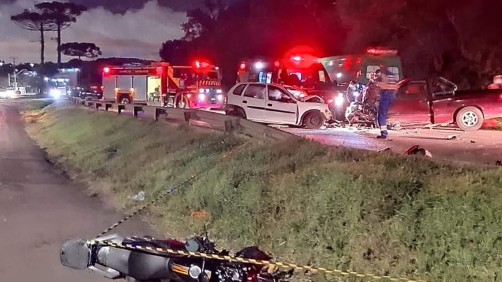 Acidente grave deixa dois óbitos na BR 476