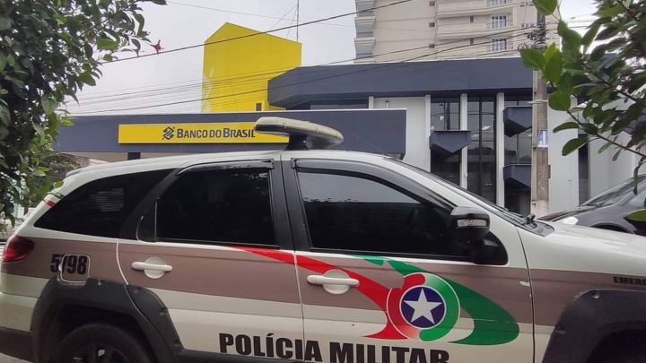 BANCO DO BRASIL DE PORTO UNIÃO É ARROMBADO