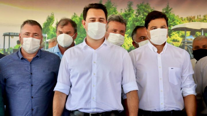 Deputado estadual Emerson Bacil participa da liberação do 1⁰ trecho de pavimentação da PR-364