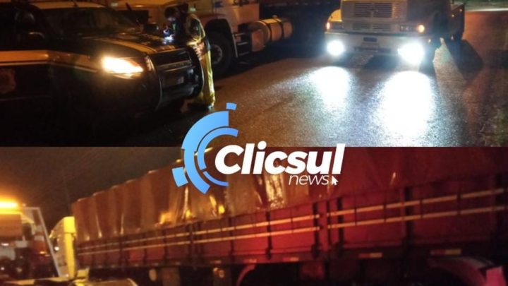 Caminhoneiro é preso após fugir de acidente onde motorista de carro morre na BR 476