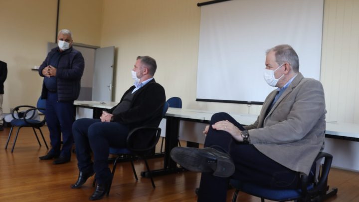 Agenda com Unicentro e lideranças por terreno para construir o IML em Irati