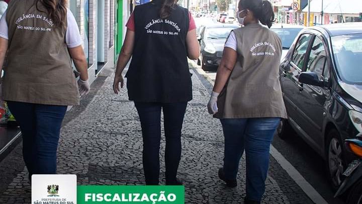 Vigilância sanitária e polícia militar fazem ação conjunta para fiscalização