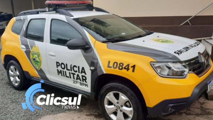 Homem é preso após furtar loja no centro de São Mateus do Sul