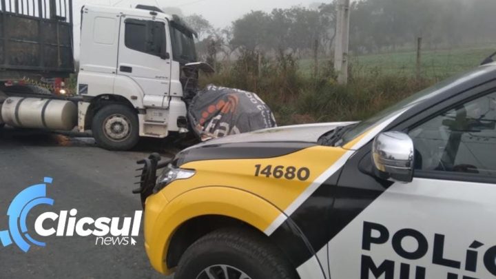 Jovem de 29 anos perde a vida em grave acidente na PR 427 em Campo do Tenente