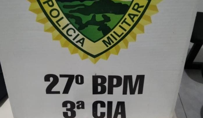 PM apreende arma de fogo após homem ameaçar usuários da praça do Rio Iguaçu em São Mateus do Sul