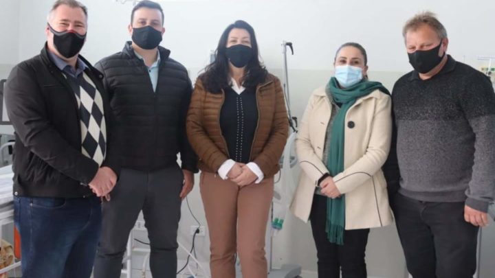 Deputado Bacil destina respiradores e monitores para saúde de São Mateus do Sul