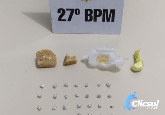 Mais um ponto de tráfico de drogas é desmontado pela equipe da ROTAM na Vila Bom Jesus