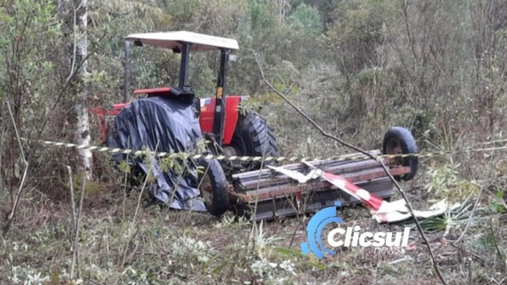 Homem morre em acidente com máquina agrícola no interior de Paulo Frontin