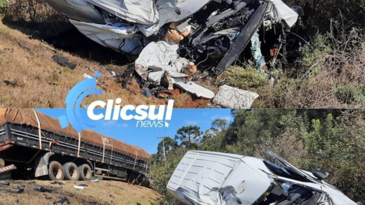 Bombeiros e PRE atendem a acidente grave na PR 151 em São Mateus do Sul