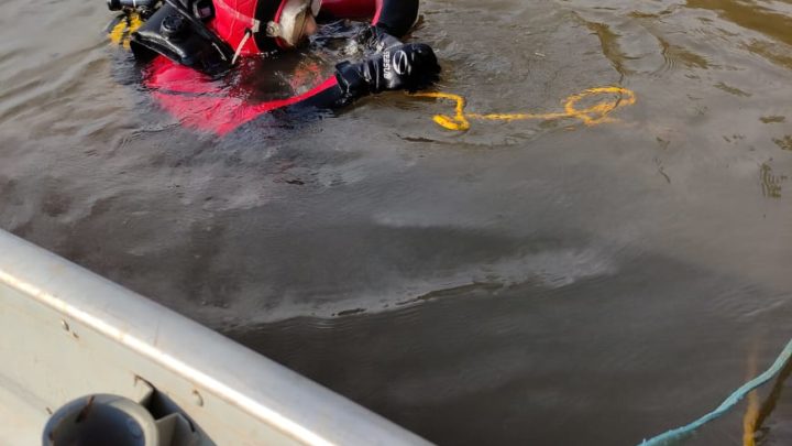 Corpo de homem é encontrado no rio Iguaçu, em Irineópolis