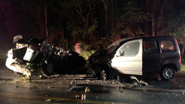 Gravíssimo acidente na br-476 deixa duas vítimas fatais e outras cinco encaminhadas ao pronto atendimento