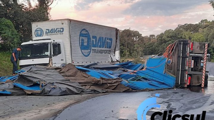 Homem morre em acidente na BR 476 em Paulo Frontin