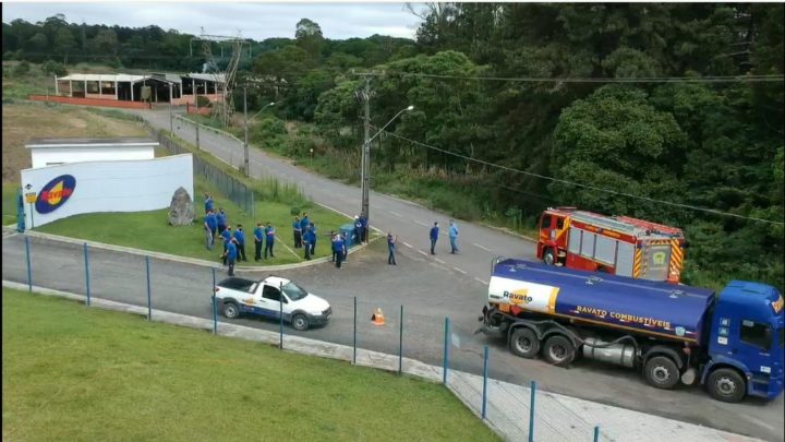 Ravato distribuidora realizou simulado de emergência nesta segunda-feira