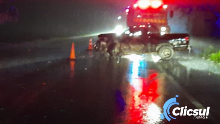 Acidente deixa uma vítima fatal na BR 476