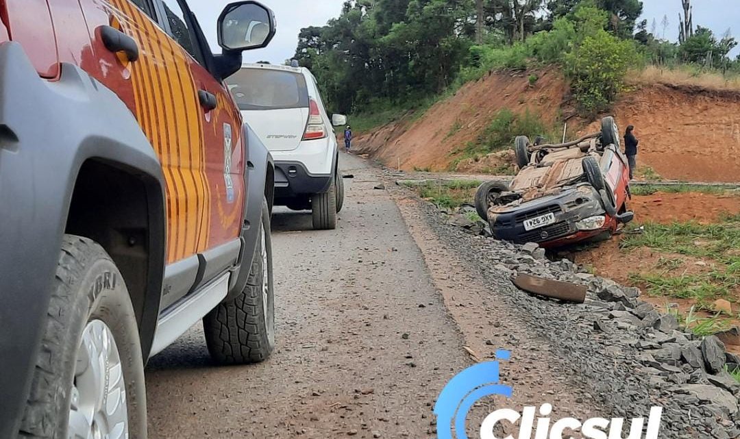 Homem morre após capotamento na PR 364 em São Mateus do Sul