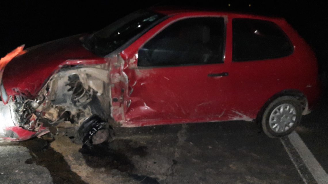 Bombeiros e PRF atendem acidente na BR 476