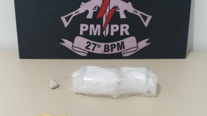 ROTAM prende dois indivíduos com drogas em São Mateus do Sul