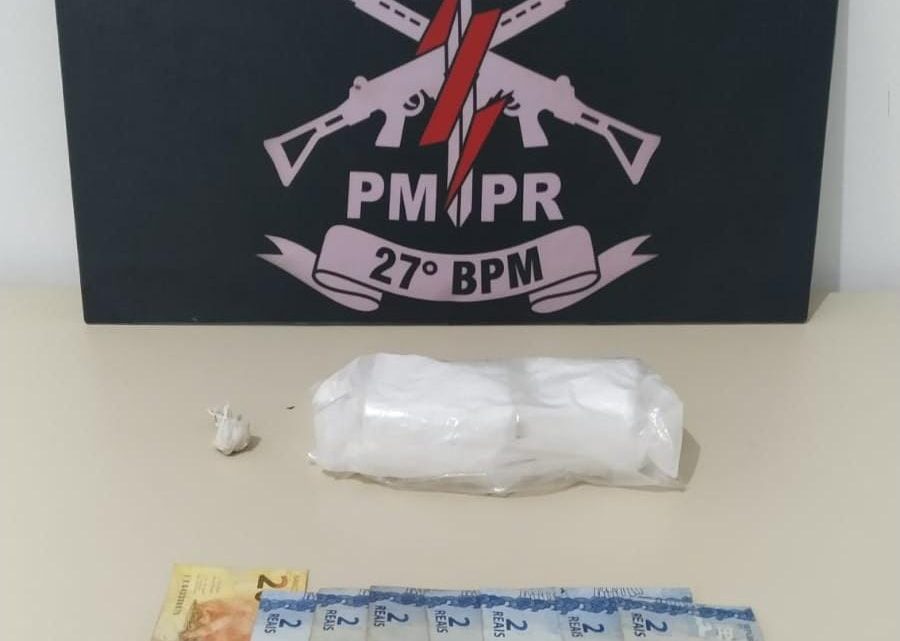 ROTAM prende dois indivíduos com drogas em São Mateus do Sul