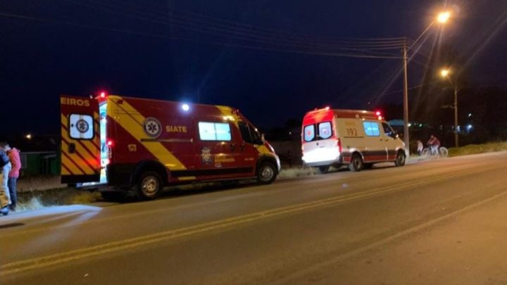 Acidente é registrado na rua Dona Estefânia