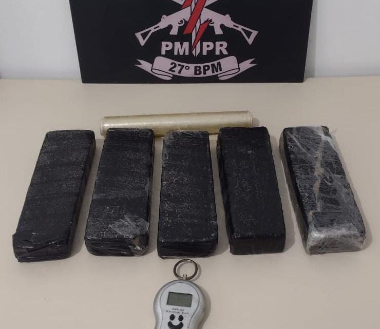 Adolescente é detido com quase 4 quilos de maconha na Vila Amaral